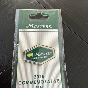 Masters Green and Gold Commemorative Pin 2025